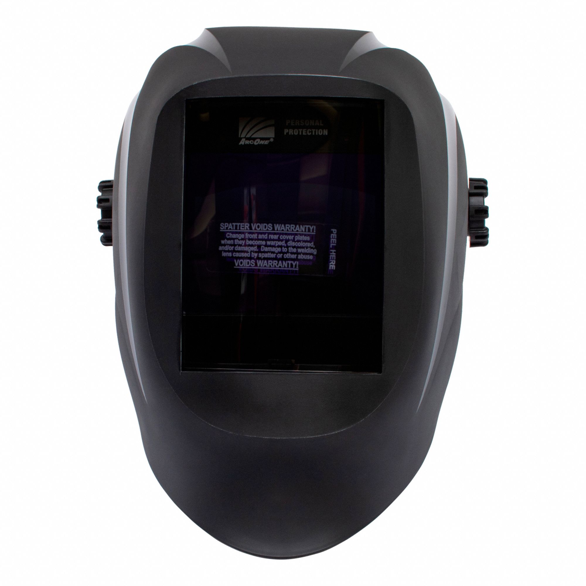 WELDING HELMET, SOLAR, BLACK, 12 SQ. IN. VIEWING AREA, ANSI Z87.1, Z94.3