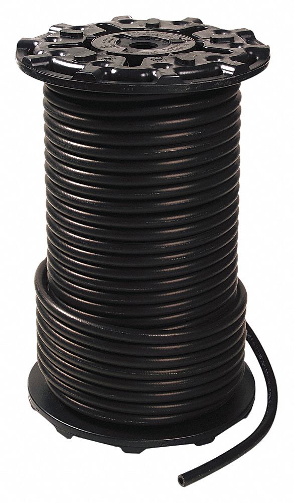 AIR LINE, BLACK, 250 X 1/2 X 3/5 IN, NYLON