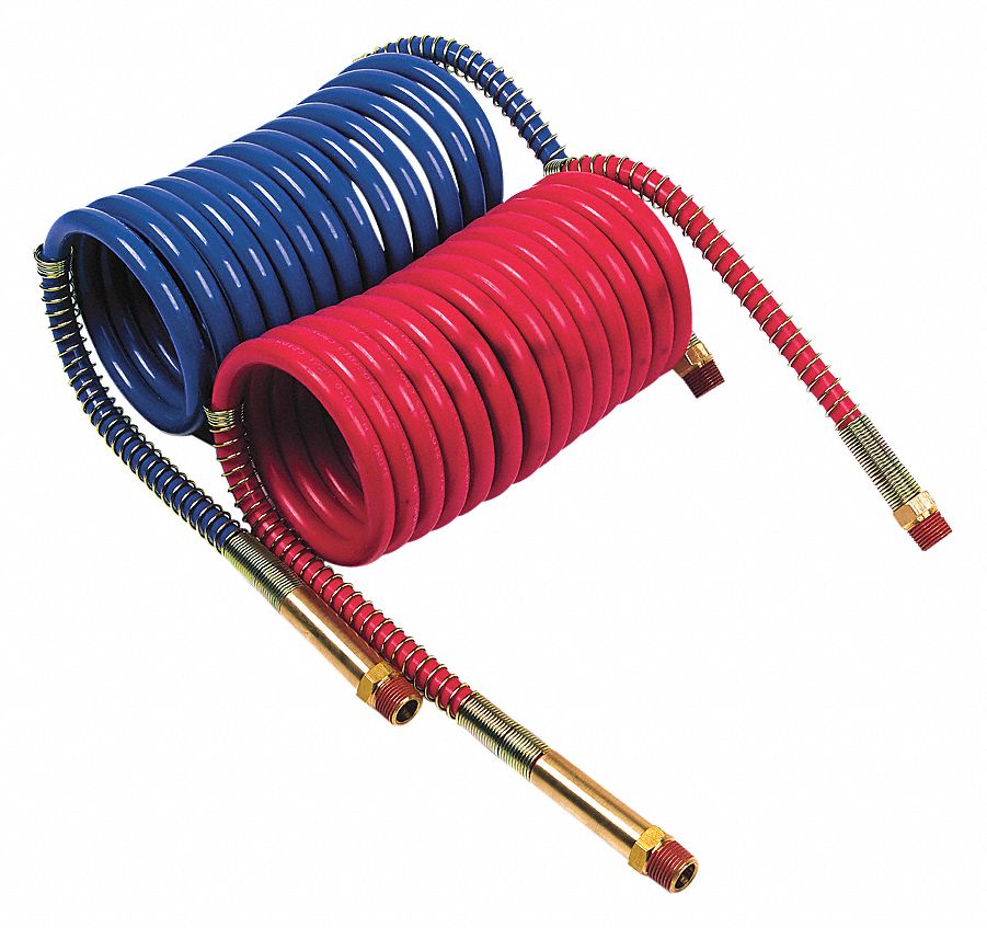 TUYAU AIR,-65 ° C - 104 ° C,RGE/BLEU,15 X 3/8 X 1/2 PO,NYL,PQ DE 2