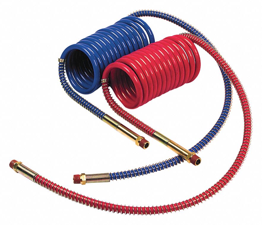 TUYAU AIR,-65 ° C - 104 ° C,RGE/BLEU,15 X 3/8 X 1/2 PO,NYL,PQ DE 2