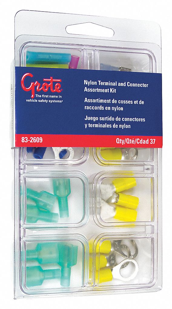 ENS D'ASSORTIMENT DE BORNES NYLON PQT