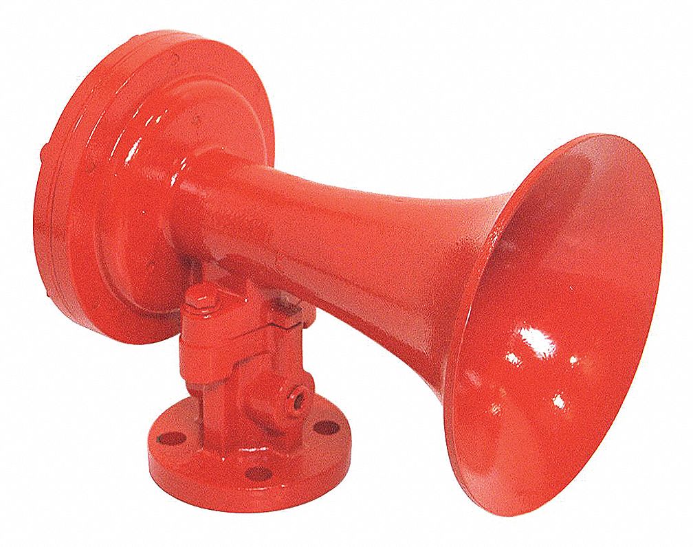 KAHLENBERG AIR HORN, 140 DECIBELS, 470 HZ, 2 MILE, 50150 PSI, 1/2" NPT