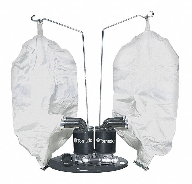 Vacuum Head: Wet/Dry, Std, 2 in Vacuum Hose Dia, 160 cfm Vacuum Air Flow, Head Only