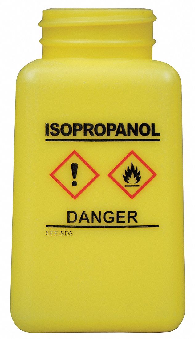 Bottle, 101.6mmH, Yellow,