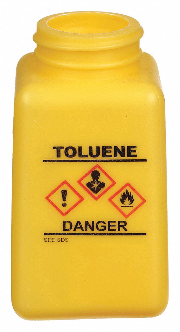 Graduated Toluene ESD Bottle, 6 oz, Wide