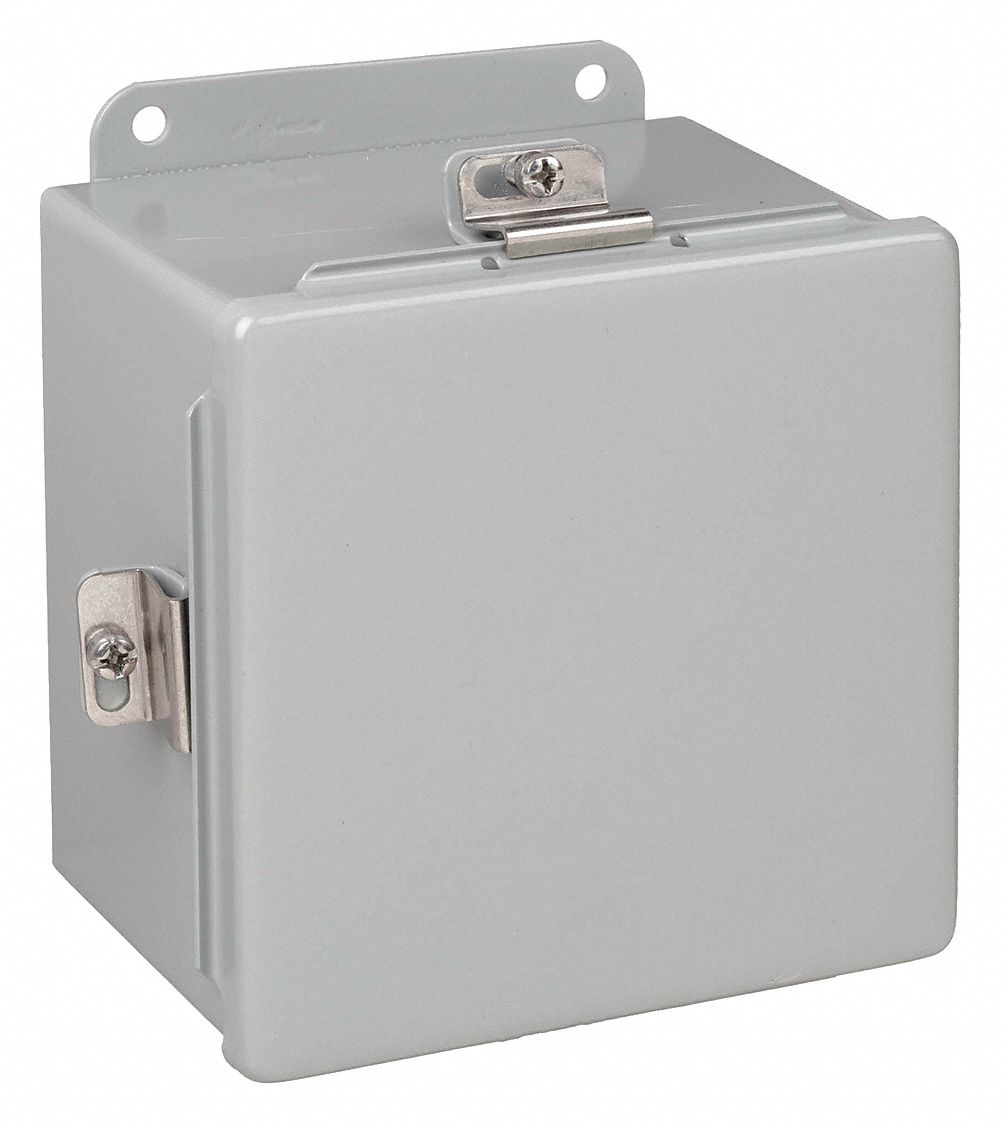 HOFFMAN, Screw-Down Clamps, 4 in Nominal Enclosure Ht, Enclosure ...