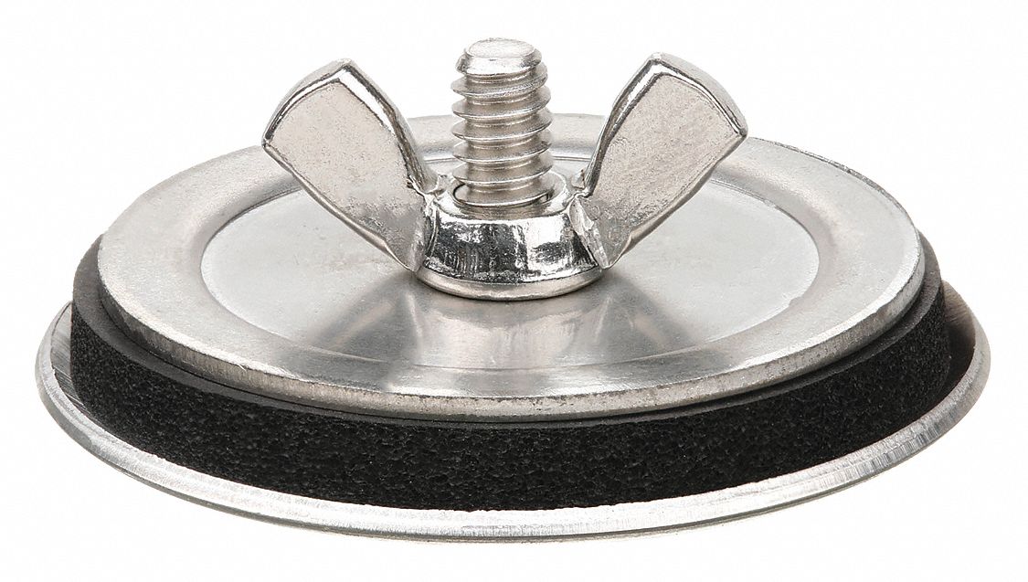 Pushbutton Hole Seal: Stainless Steel, 30.5 mm Conduit Hole Size, For 1.25 in Hole Dia - Max