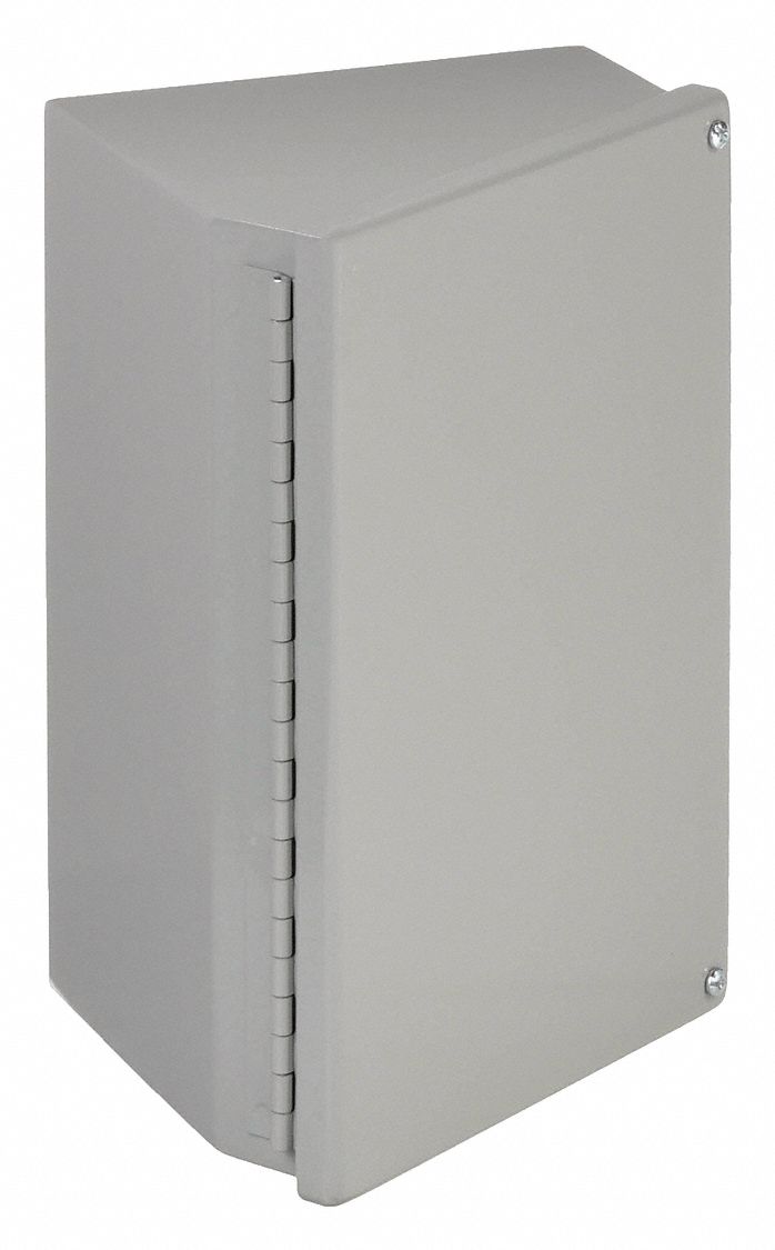 Consolet Enclosures: Steel, 12 in x 16 in x 9.09 in, NEMA 12/13, IP65