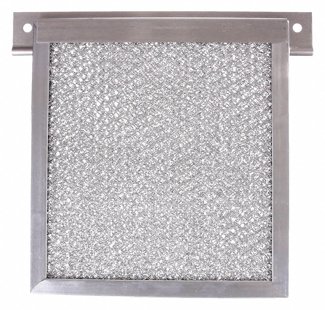 Filter: Aluminum, 4.97 in Overall Ht, 4.25 in Overall Wd, 0.34 in Overall Dp, 32FL05, AVK44