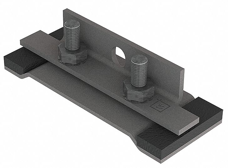 Wireway Sealing Plate: 4 in Wd, 4 in Ht, 4 in Lg, Steel