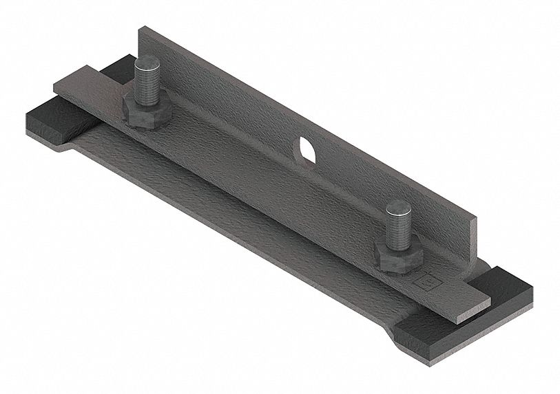 Wireway Sealing Plate: 6 in Wd, 6 in Ht, 6 in Lg, Steel