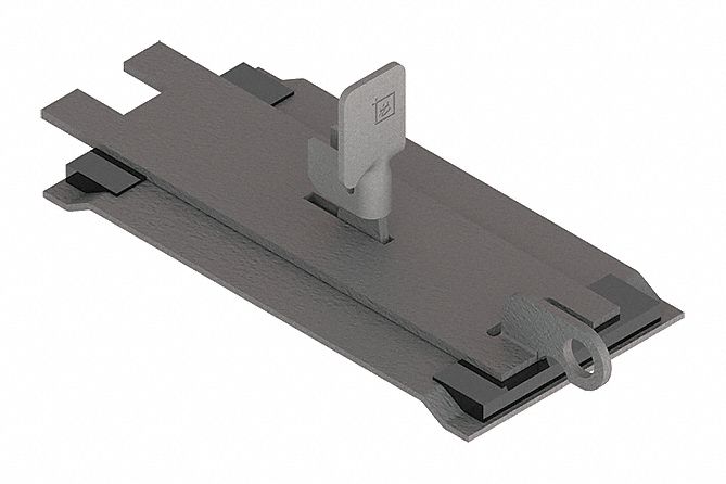 Wireway Sealing Plate: 6 in Wd, 6 in Ht, 6 in Lg, Steel, Set of Screws to Join Sections/Gasket