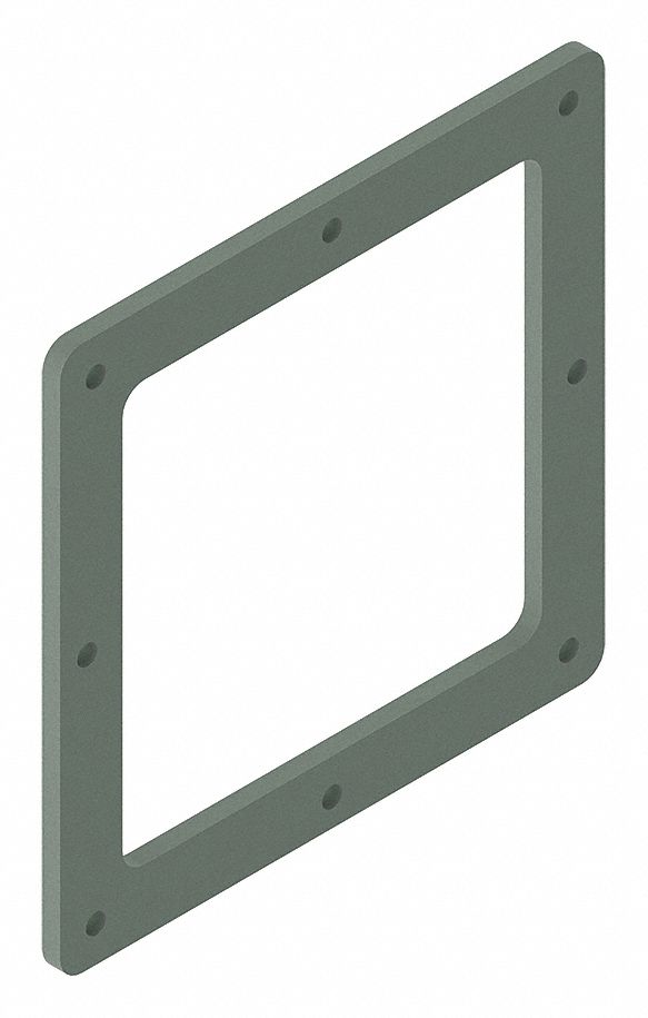 32FM06 - Closure Plate Ind Steel 6in. H x 6in. L