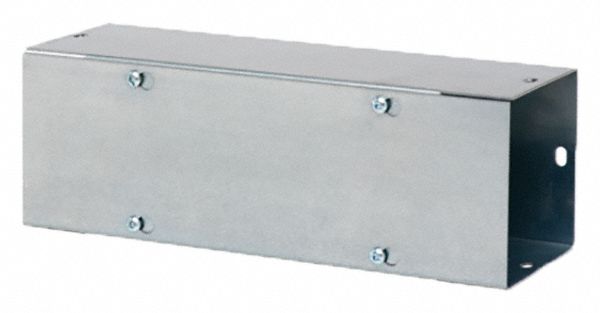 Straight Section Wireway: 12 in Wd, 12 in Ht, 48 in Lg, 14 ga Gauge, 1, Screw-On Cover
