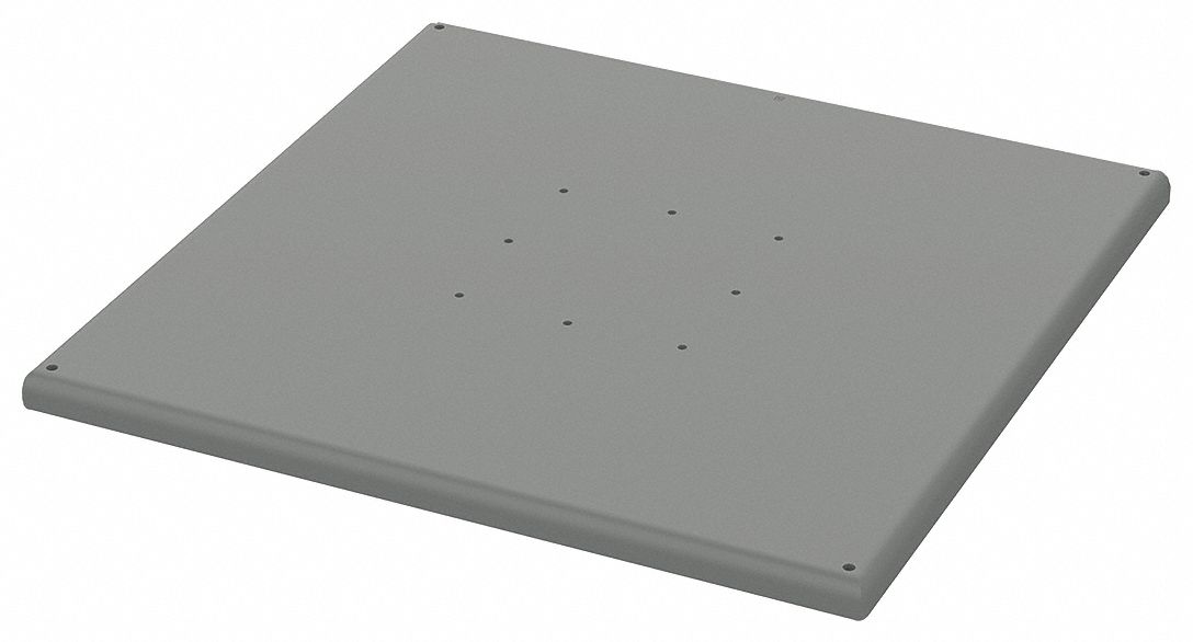 Pedestal Base: Steel, 24 in x 24 in, NEMA 12/4