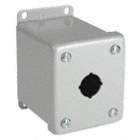 PUSHBUTTON ENCLOSURE,3.50 IN. D,1 HOLE