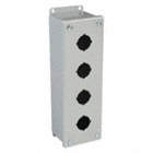 PUSHBUTTO ENCLOSURE,10 IN H,4 HOLES
