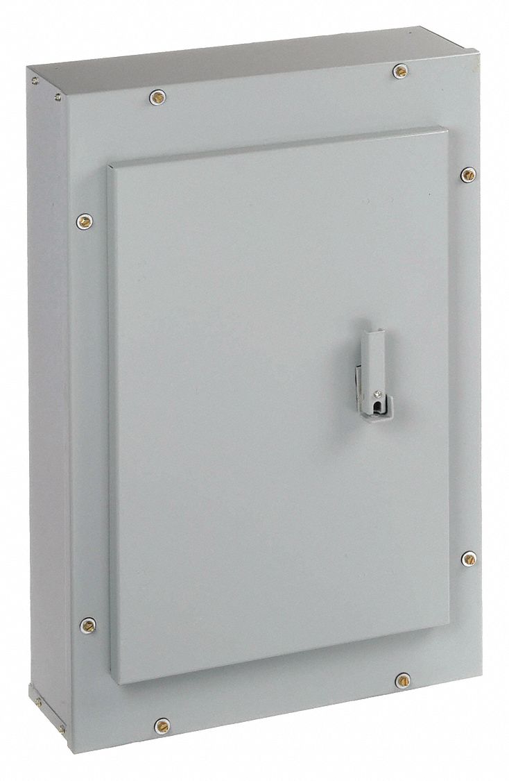 GE, 42 Spaces, 225 A Amps, Panelboard Enclosure 32FV90AB433 Grainger