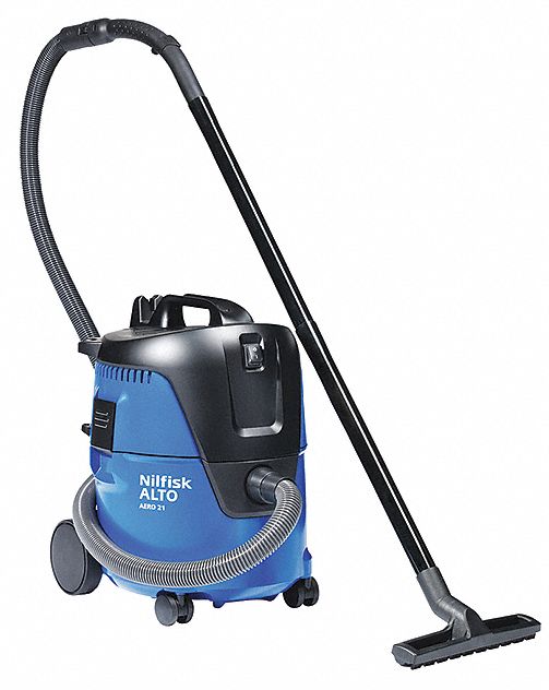 Shop Vacuum: 5 gal Tank Size, Plastic, 1 in Vacuum Hose Dia, 11 ft Hose Lg, 127 cfm Air Flow