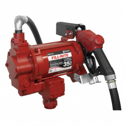 FILLRITE 3/4 HP Cast Iron Rotary Vane Fuel Transfer Pump, 30 GPM, 115