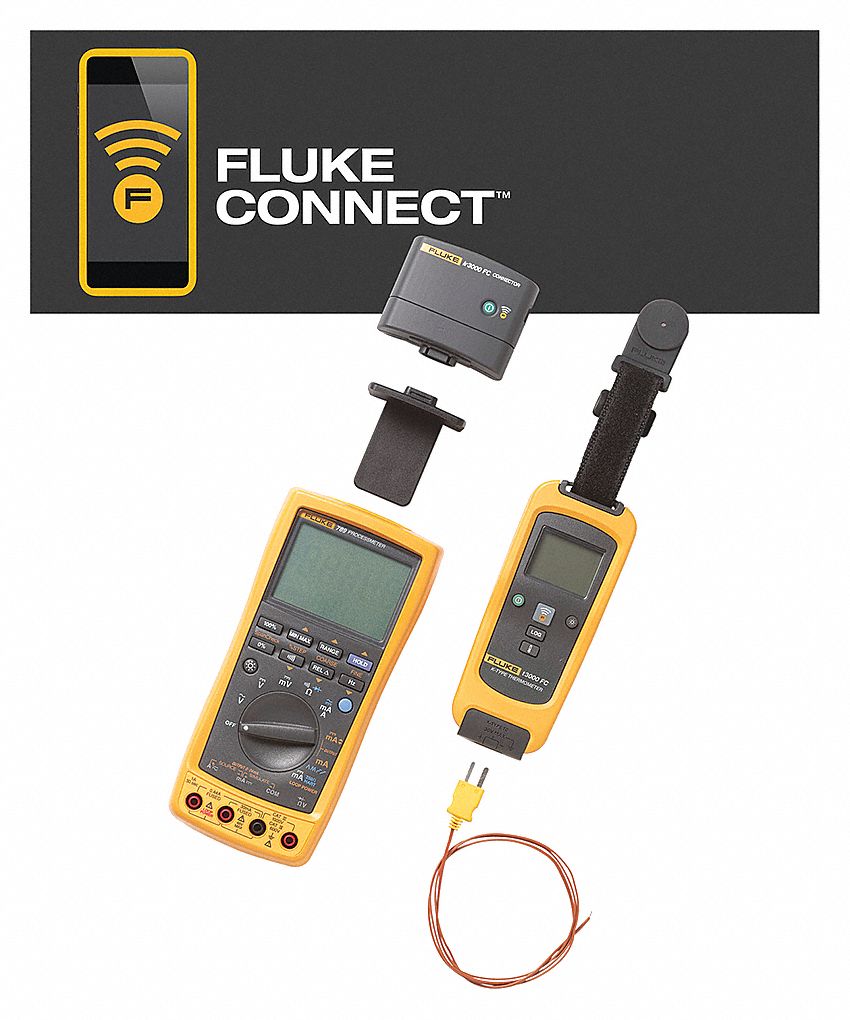 FLUKE CONNCT PROCSSMTR/TEMP MEASURE