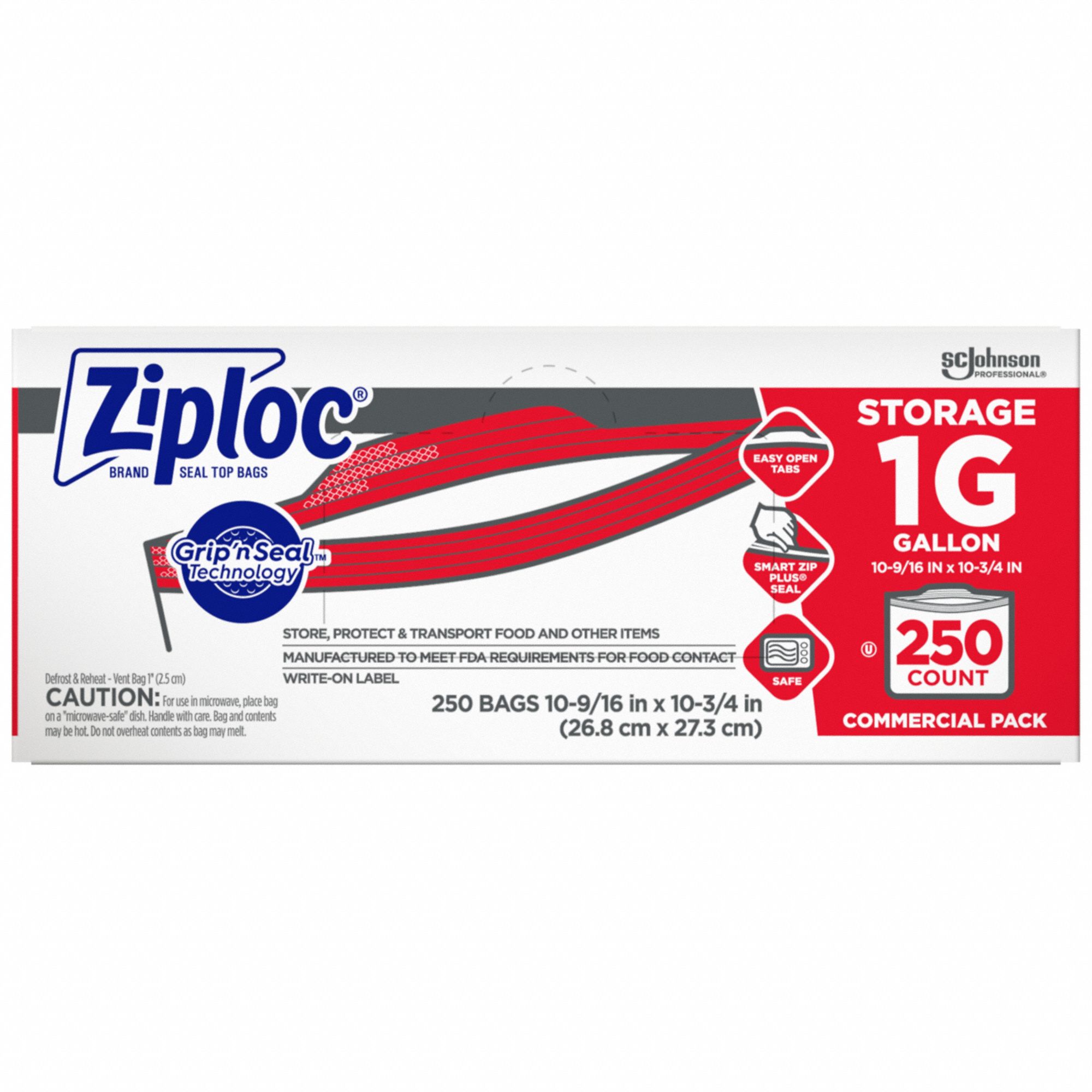 Ziploc 1 Pt. Double Zipper Freezer Bag (20-Count) - Foley Hardware