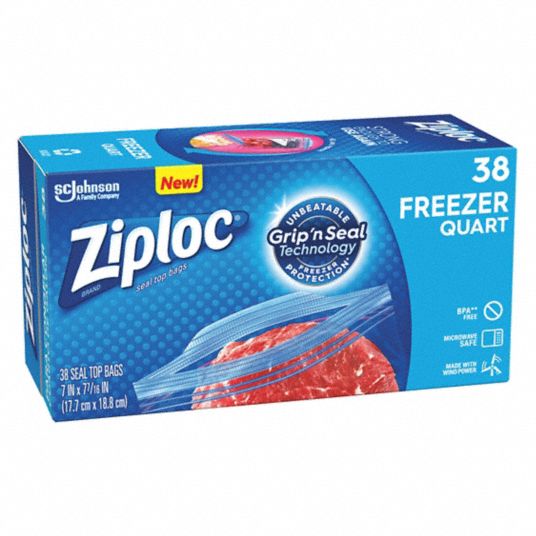 Ziploc®, Freezer Bags Two Gallon, Ziploc® brand