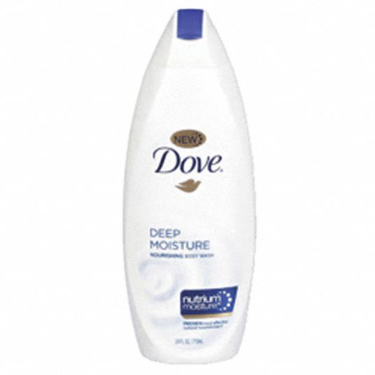 DOVE Liquid, Body Wash, Unscented, 24 oz, PK 6 32GN55CB124254 Grainger