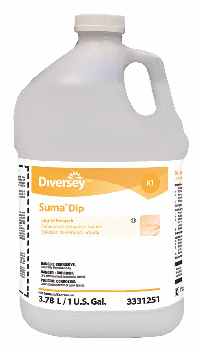 DIVERSEY, Liquid, Jug, Dishwashing Detergent 32GP7293331251 Grainger