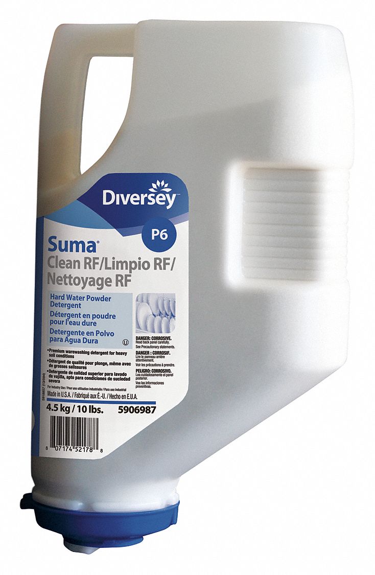 DIVERSEY Dishwashing Detergent, 10 lb., Jug, PK3 32GR1295906987