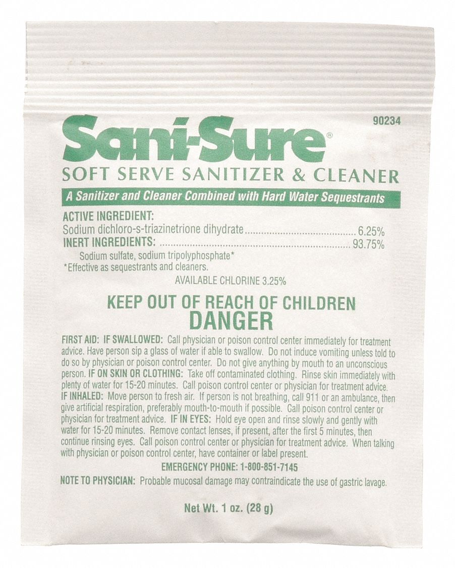 Cleaner Sanitizer: Packet,