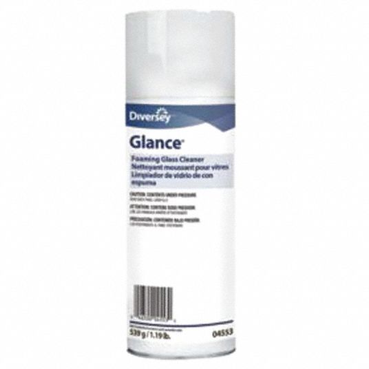 DIVERSEY, Foam, Aerosol Spray Can, Glass Cleaner 32GR72904553 Grainger