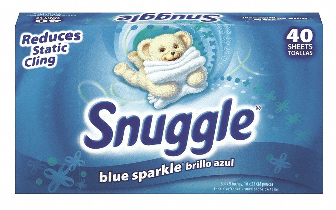 SNUGGLE, Box, Sheets, Snuggle Fabric Softener Dryer Sheets - 32GR82 ...