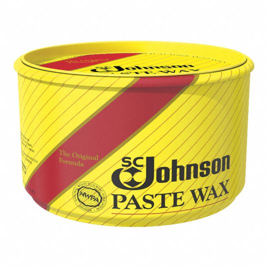 SC JOHNSON Wood Paste Wax, 16 oz, Can, 16 oz RTU Yield per Container