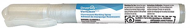 VERICLEAN 10mL Fluorescent Marking Spray, 6 PK - 32GT49|95696861 - Grainger