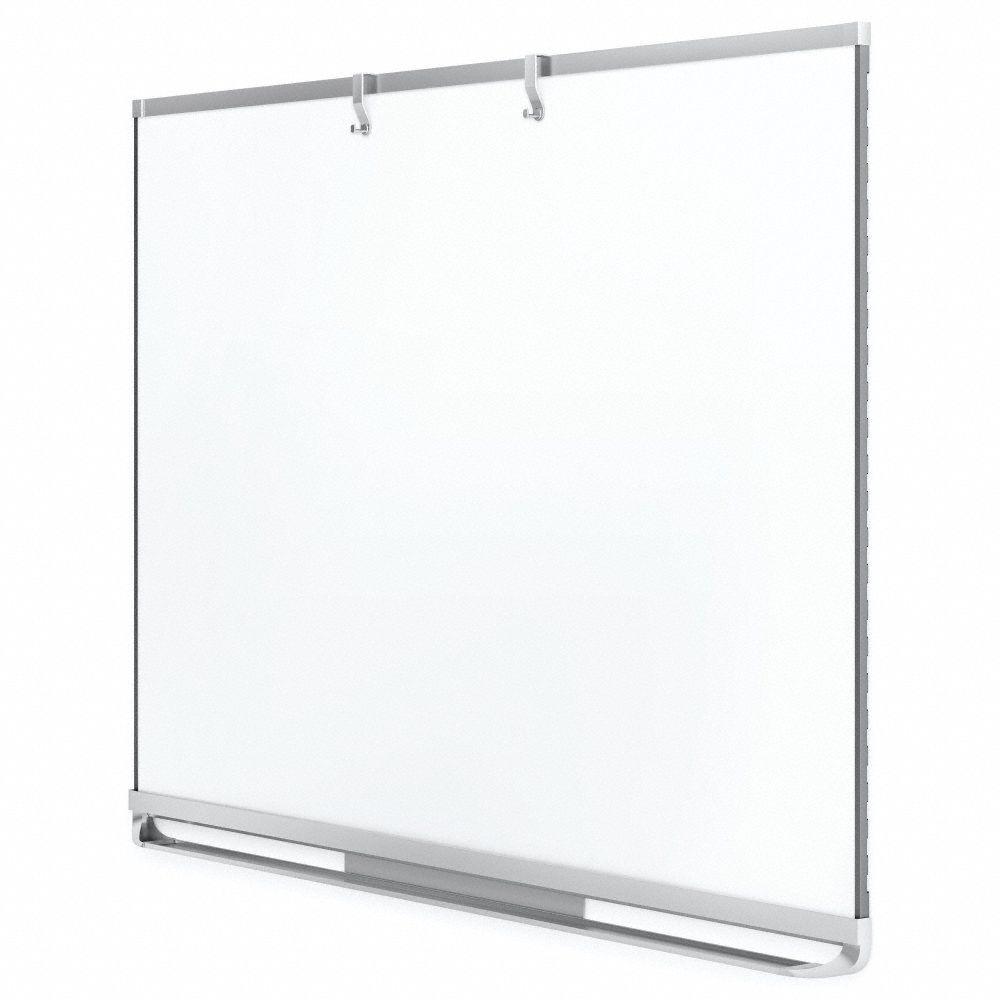 QUARTET Plastic Flipchart Hooks, 3 3/4 inW, Silver 32GT5985378