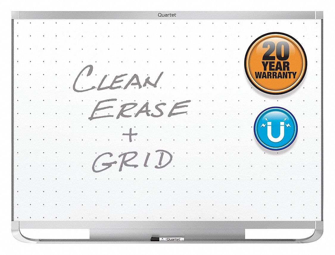 Grid Board: Wall Mounted, 48 in Board Ht - Side 1, 72 in Board Wd - Side 1, Steel, Not Adj