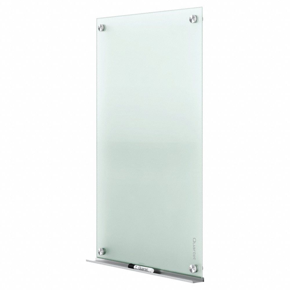 Quartet Dry Erase Board Wall Mounted 48 In Dry Erase Ht 72 In Dry Erase Wd 1 15 16 In Dp