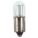 INCANDESCENT BULB, MINIATURE BAYONET (BA9S), (T) TUBULAR, T3¼, 240V/MB-1