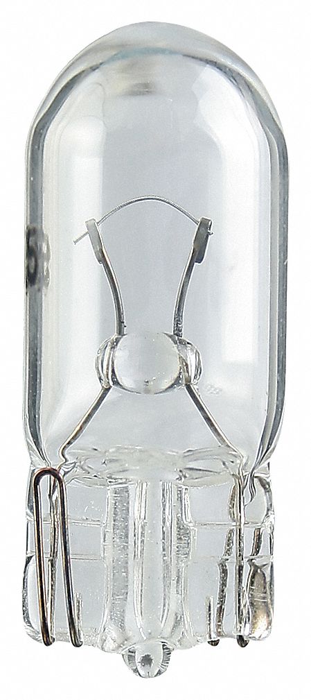 INCANDESCENT BULB, GLASS WEDGE (W2.1X9.5D), (T) TUBULAR, T3¼, 656, 28V AC