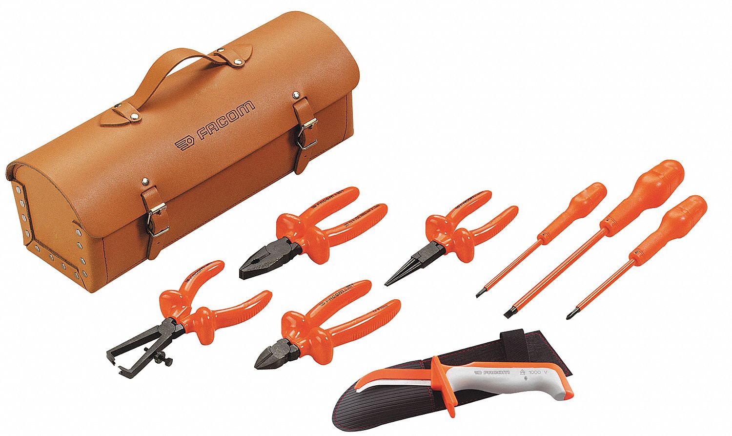 9PC Insulated Tool Kit 32H736FC2180B.VSE Grainger