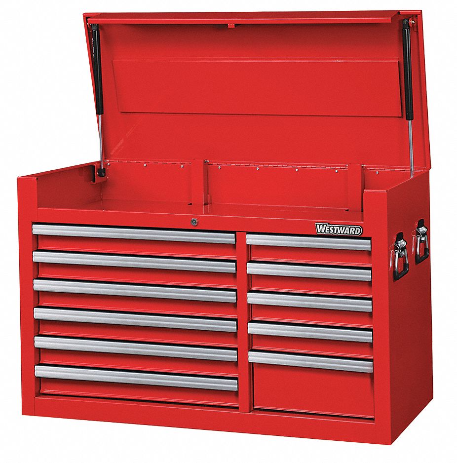 32H839 - G7162 Top Chest 41-7/16x18-5/8x26-7/8 in. Red