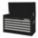 TOP CHEST,STEEL,720 LBS.,BLACK,9 DRAWERS