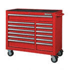 ROLLING CABINET,STEEL,1,540LBS,13DRAWERS