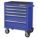 ROLLING CABINET,27X18X33 IN,BLUE