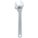 ADJ. WRENCH,15IN,1-21/32IN CAP.,CHROME