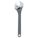 ADJUSTABLE WRENCH, ALLOY STEEL, BLACK PHOSPHATE, 18 IN OVERALL L, 2 1/8 IN JAW CAPACITY