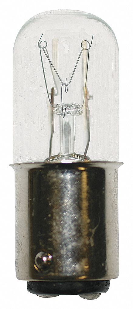 INCANDESCENT BULB, DOUBLE CONTACT BAYONET (BA15D), (T) TUBULAR, T6, C243-1