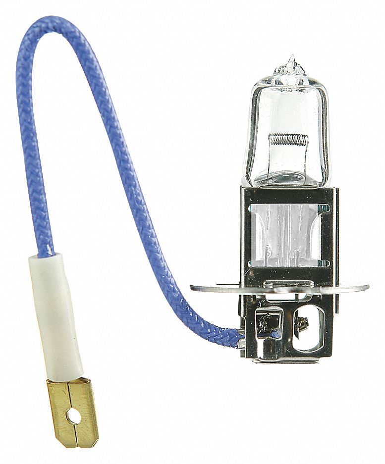 HALOGEN BULB, SPADE TERMINAL (PK22S), T3½, H3 130, 12V, 130 W