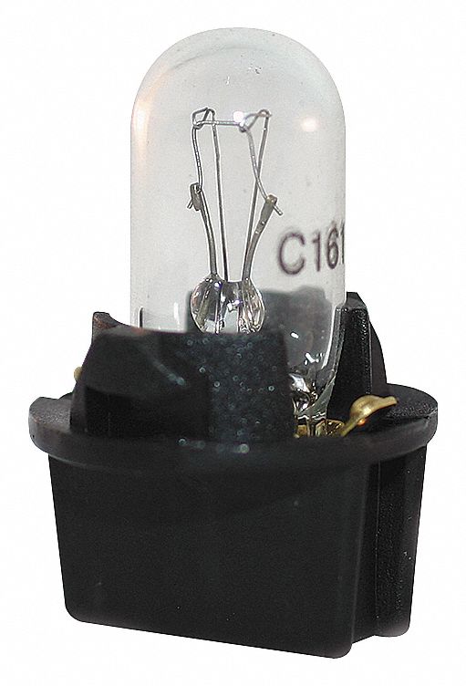 INCANDESCENT BULB, PRINTED CIRCUIT, T3¼, PC161, 14V AC, 2.66 W